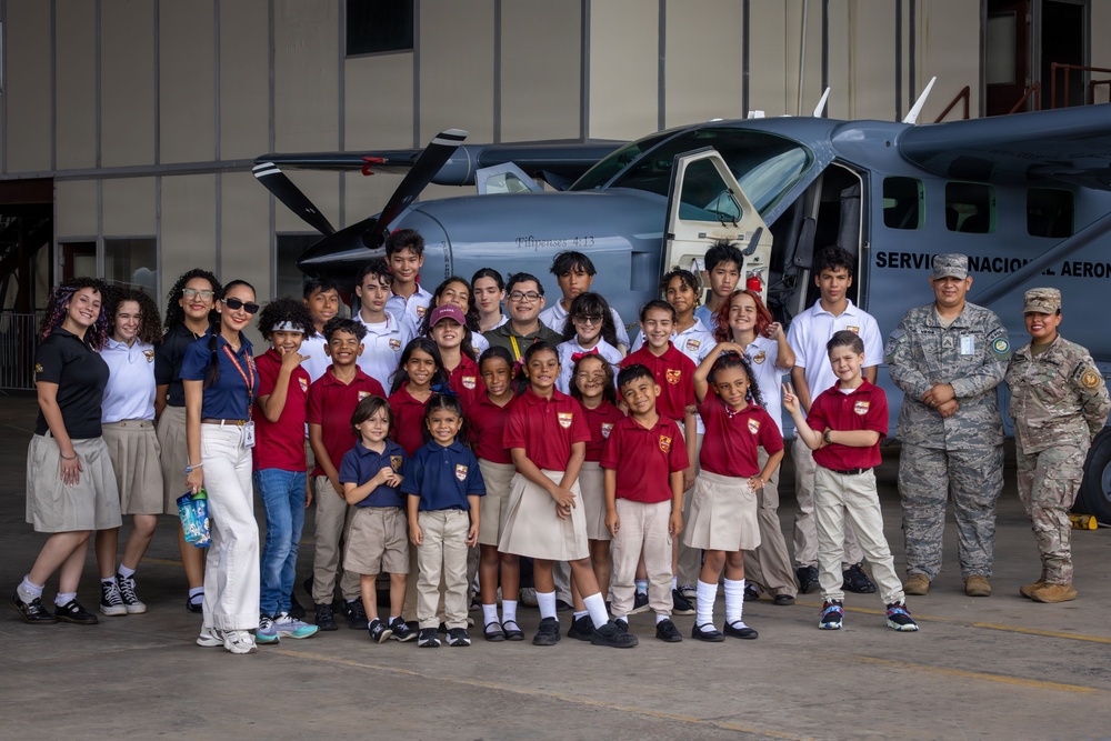 U.S. and Panamanian Partners Inspire the Next Generation Through Aviation Outreach Event