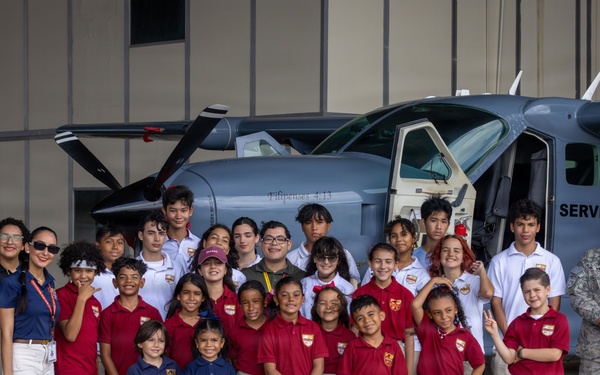 U.S. and Panamanian Partners Inspire the Next Generation Through Aviation Outreach Event