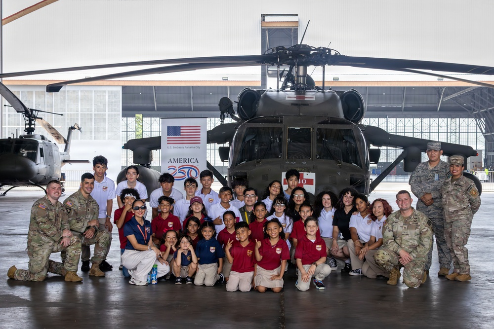 U.S. and Panamanian Partners Inspire the Next Generation Through Aviation Outreach Event