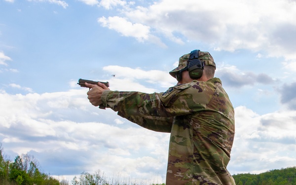 Soldier Fires M17