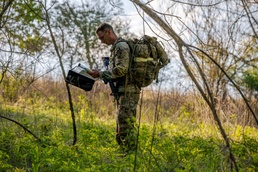 Soldier Conducts Day Land Nav