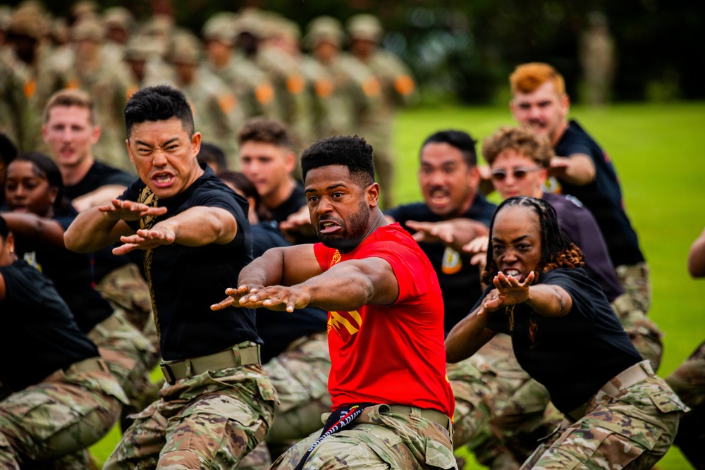25th Infantry Division honors Command Sgt. Maj. Sean D. Curry During Relinquishment of Responsibility Ceremony