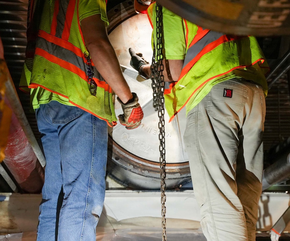 NCTF-RH prepares for pipeline removal