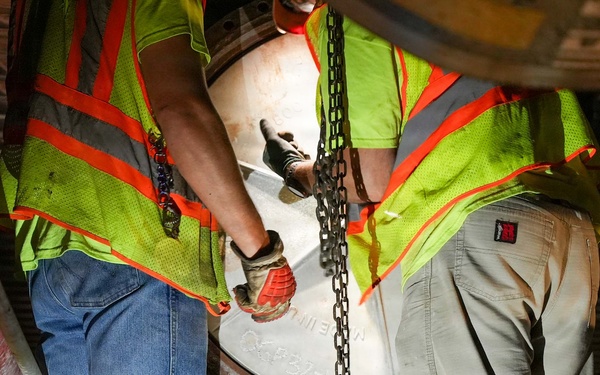NCTF-RH prepares for pipeline removal