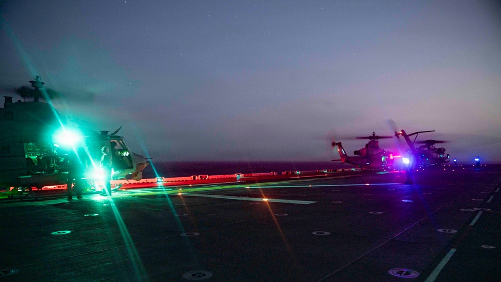 USS Tripoli Flight Ops Photos