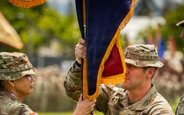 25th Infantry Division honors Command Sgt. Maj. Sean D. Curry During Relinquishment of Responsibility Ceremony