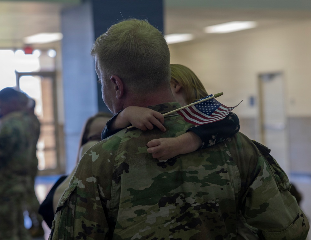 101st HHBN Soldiers return from Border Mission