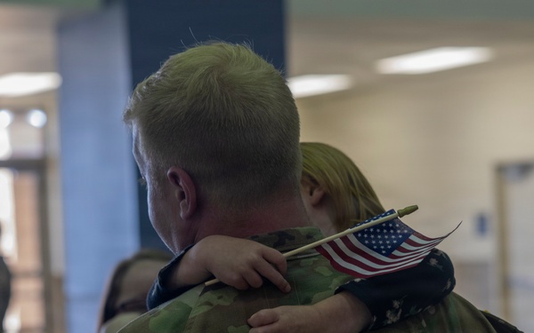 101st HHBN Soldiers return from Border Mission