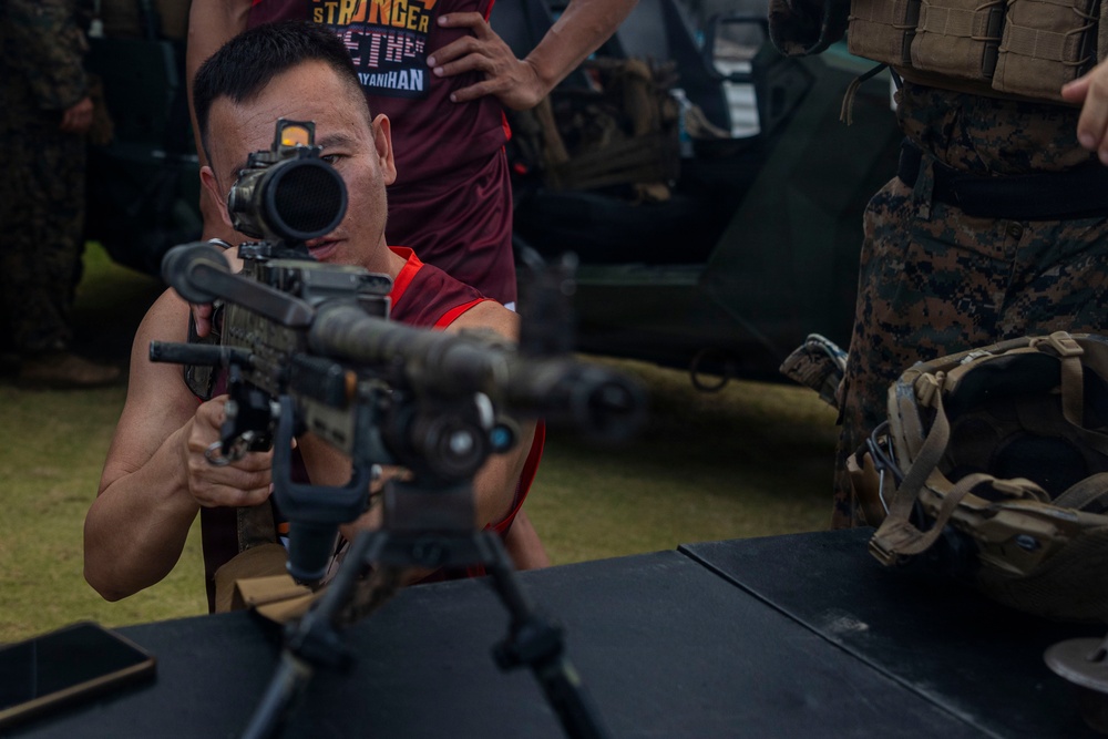 Balikatan 2026: Batan local residents experience bilateral static display