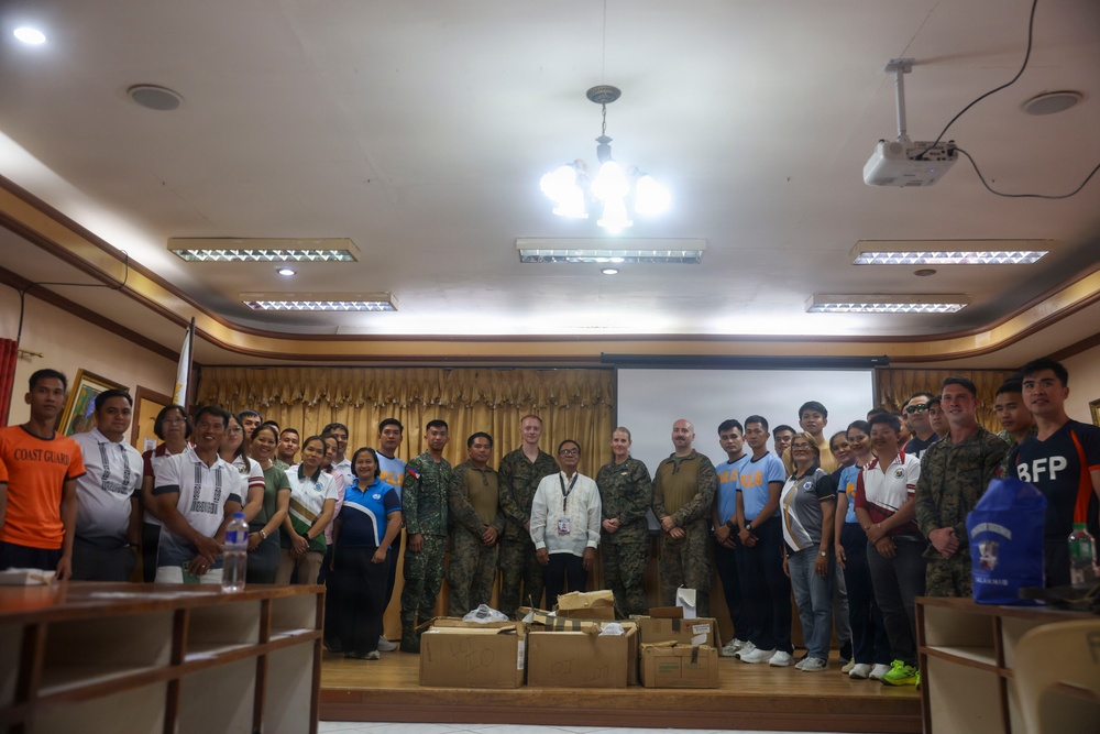 Balikatan 2026: U.S. Marines, Sailors participate in medical symposium with Batan first responders