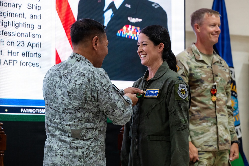 Balikatan 2026: 317th AW Airmen awarded Philippine Military Merit Medal