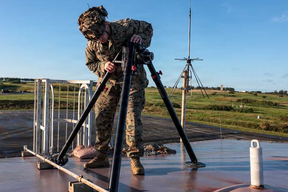 Kaiju Rain 26: 3d Intelligence Battalion Marines set up sensors