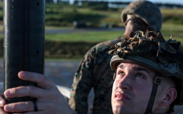 Kaiju Rain 26: 3d Intelligence Battalion Marines set up sensors