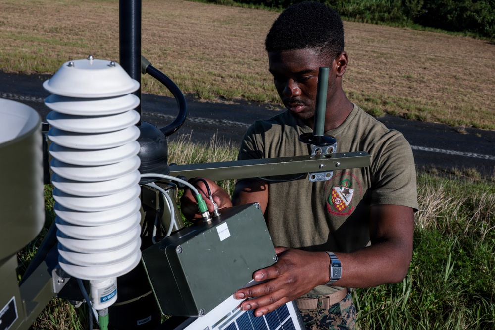Kaiju Rain 26: 3d Intelligence Battalion Marines set up sensors