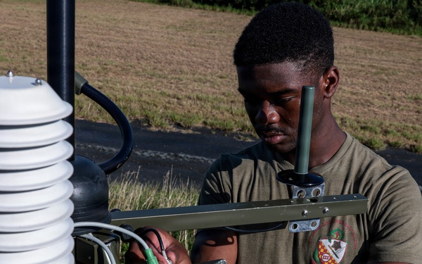 Kaiju Rain 26: 3d Intelligence Battalion Marines set up sensors