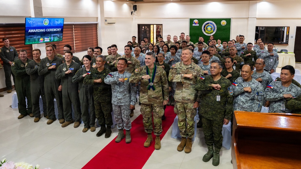 Balikatan 2026: 317th AW Airmen awarded Philippine Military Merit Medal