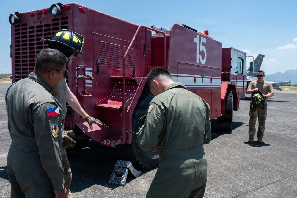 Balikatan 2026: 21st CABS firefighters SME exchange, AFP