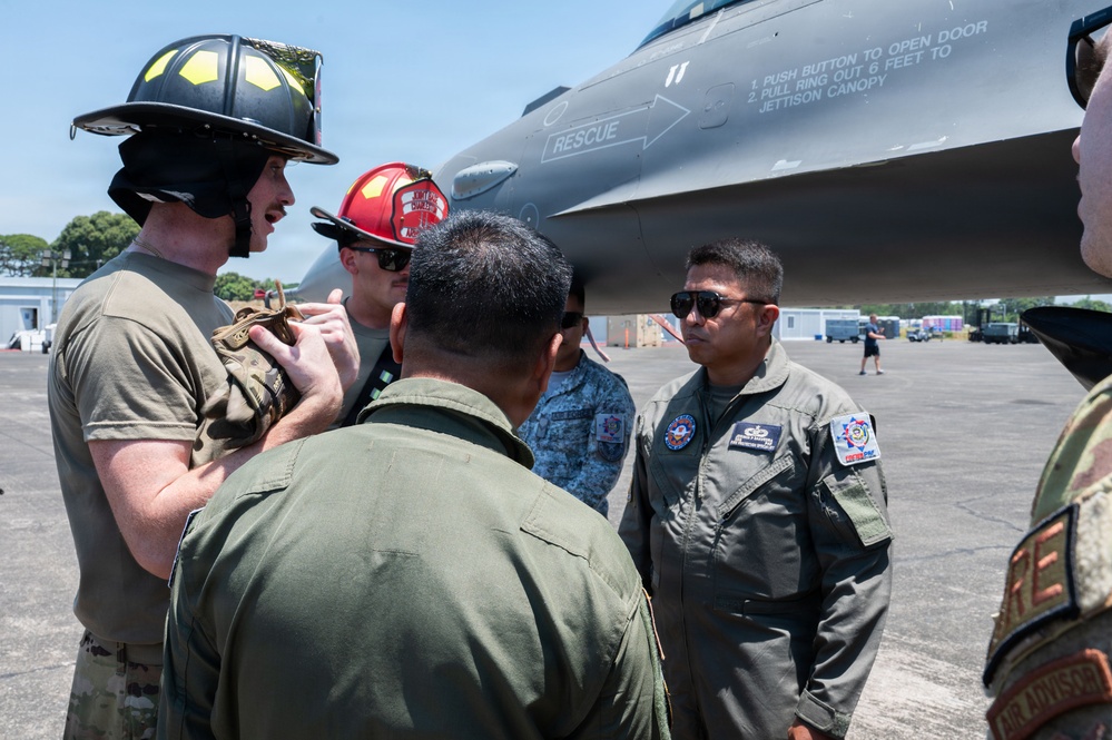 Balikatan 2026: 21st CABS firefighters SME exchange, AFP
