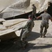 USAFCENT Airmen install POL liner