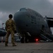 C-17 Globemaster III performs cargo operations in the U.S. Central Command area of responsibility