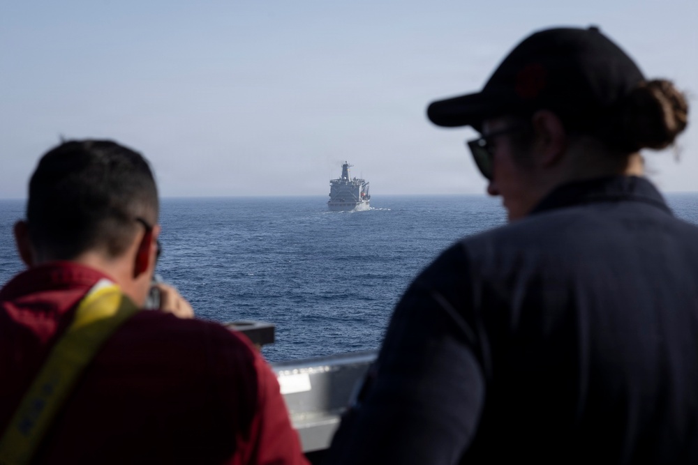Delbert D. Black Conducts a Replenishment-at-Sea