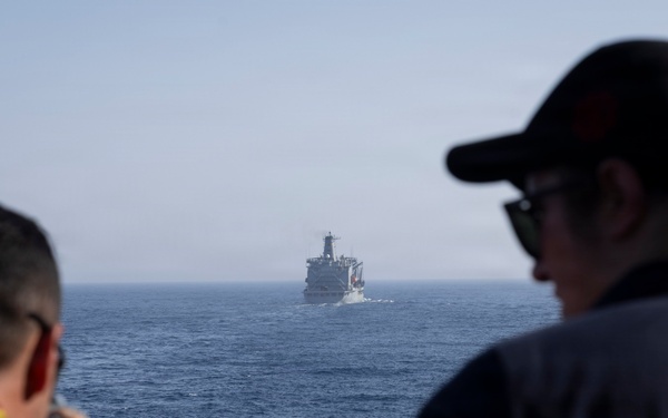 Delbert D. Black Conducts a Replenishment-at-Sea