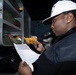 Delbert D. Black Sailors Conduct a Medical Inventory