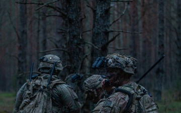 Force-on-Force training at Project Flytrap: U.S. Army 2d Cavalry Regiment integrates new technology and equipment with Allied forces