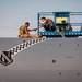Air Force Maintainers conduct KC-135 post-flight inspection