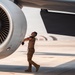 Air Force Maintainers conduct KC-135 post-flight inspection