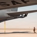 Air Force Maintainers conduct KC-135 post-flight inspection