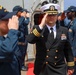 John Finn Conducts a Change of Command Ceremony
