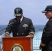 John Finn Conducts a Change of Command Ceremony