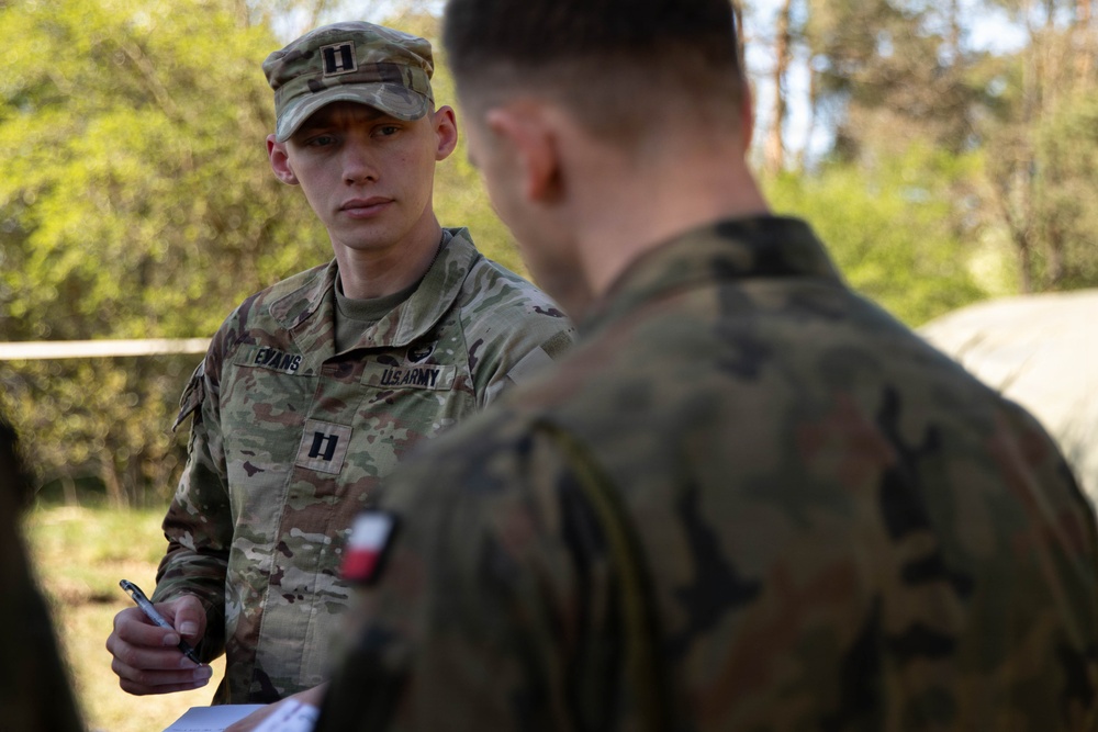 2d Cavalry Regiment, Polish armed forces sharpen air-land coordination during Saber Strike