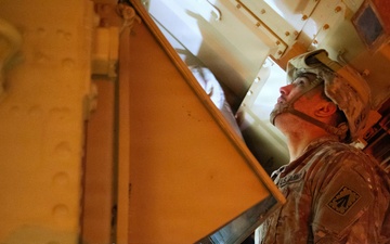 U.S. Army Soldiers Conduct Operations in the Middle East