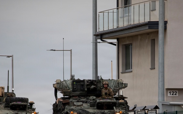 2d Cavalry Regiment, Polish armed forces sharpen air-land coordination during Saber Strike