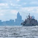 Future USS Cleveland Arrives in Cleveland Ahead of Commissioning