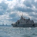 Future USS Cleveland Arrives in Cleveland Ahead of Commissioning
