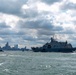 Future USS Cleveland Arrives in Cleveland Ahead of Commissioning