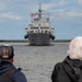 Future USS Cleveland Arrives in Cleveland Ahead of Commissioning