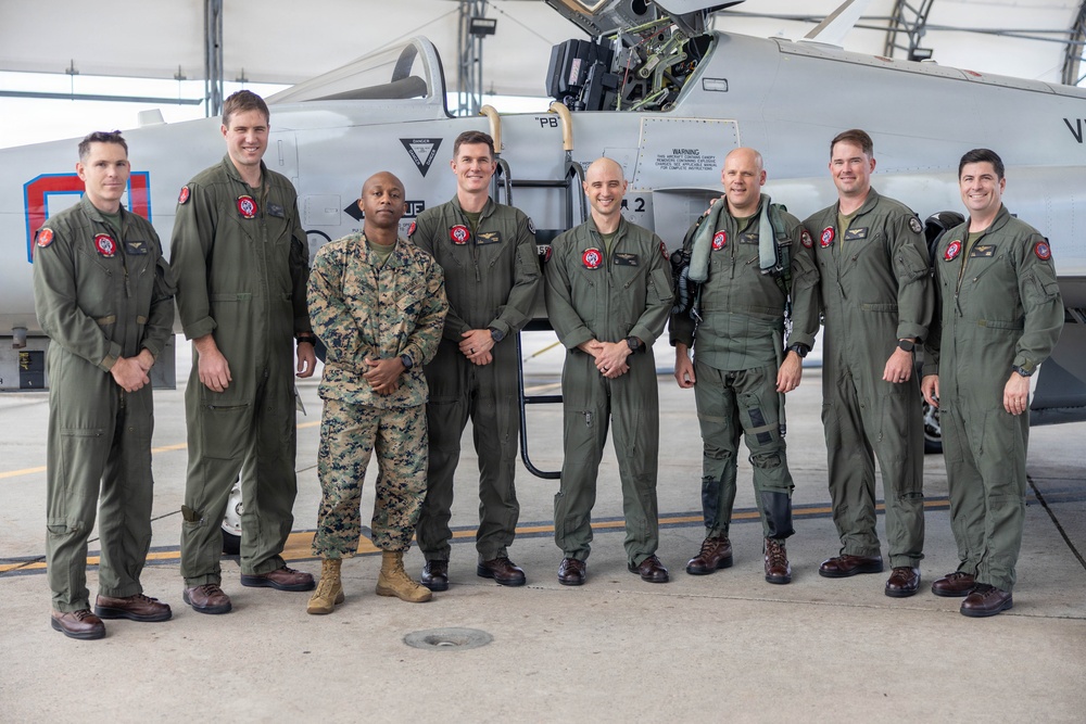VMFT-402 Conducts Inaugural Flight at MCAS Beaufort