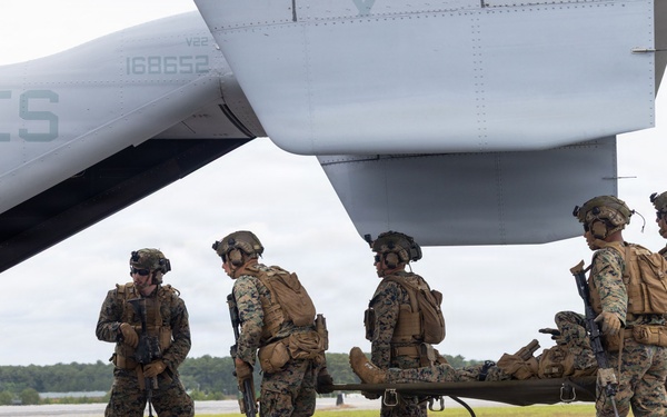 The 2026 MCAS Cherry Point Air Show MAGTF Demo