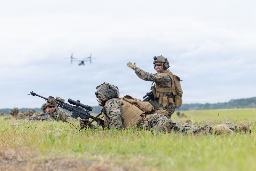 The 2026 MCAS Cherry Point Air Show MAGTF Demo