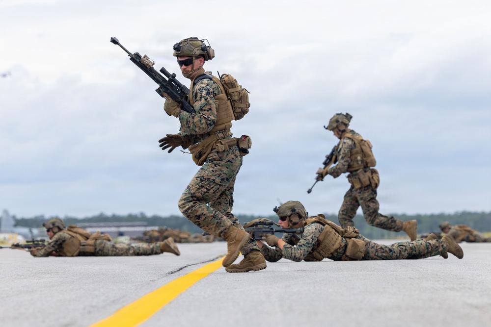 The 2026 MCAS Cherry Point Air Show MAGTF Demo