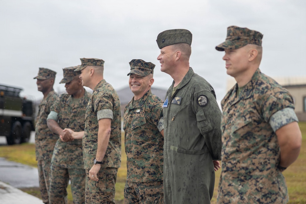 38th Assistant Commadant of the Marine Corps lands at MCAS Beaufort