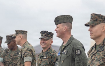 38th Assistant Commadant of the Marine Corps lands at MCAS Beaufort