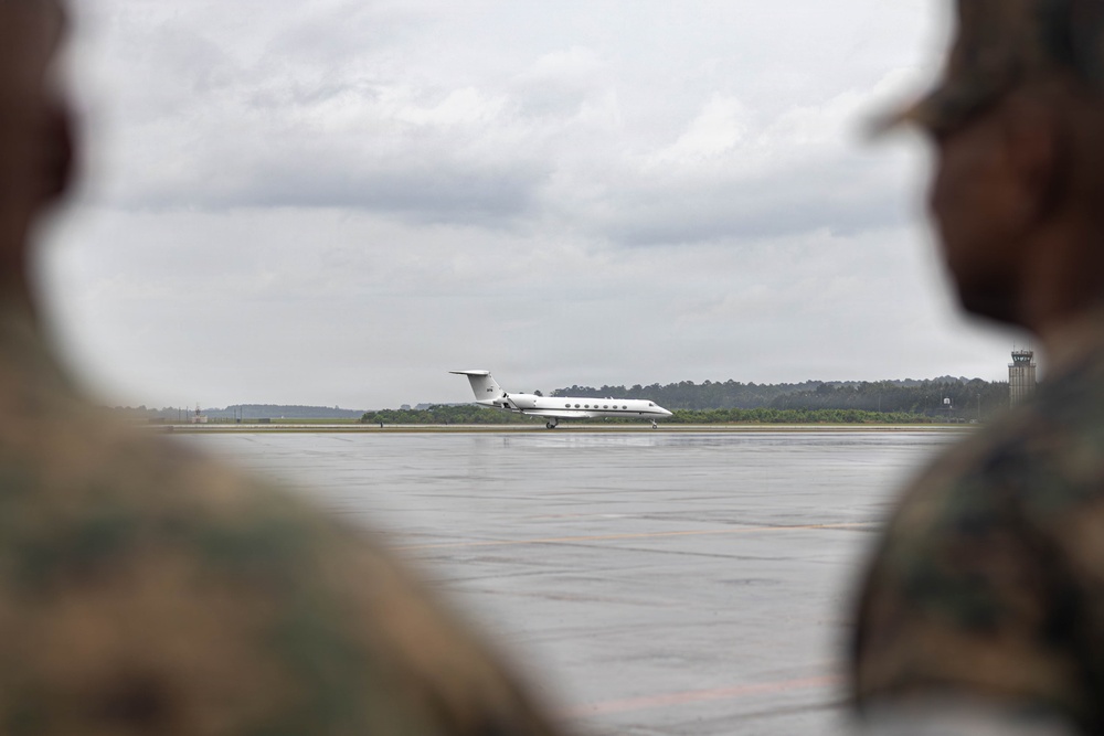 38th Assistant Commadant of the Marine Corps lands at MCAS Beaufort