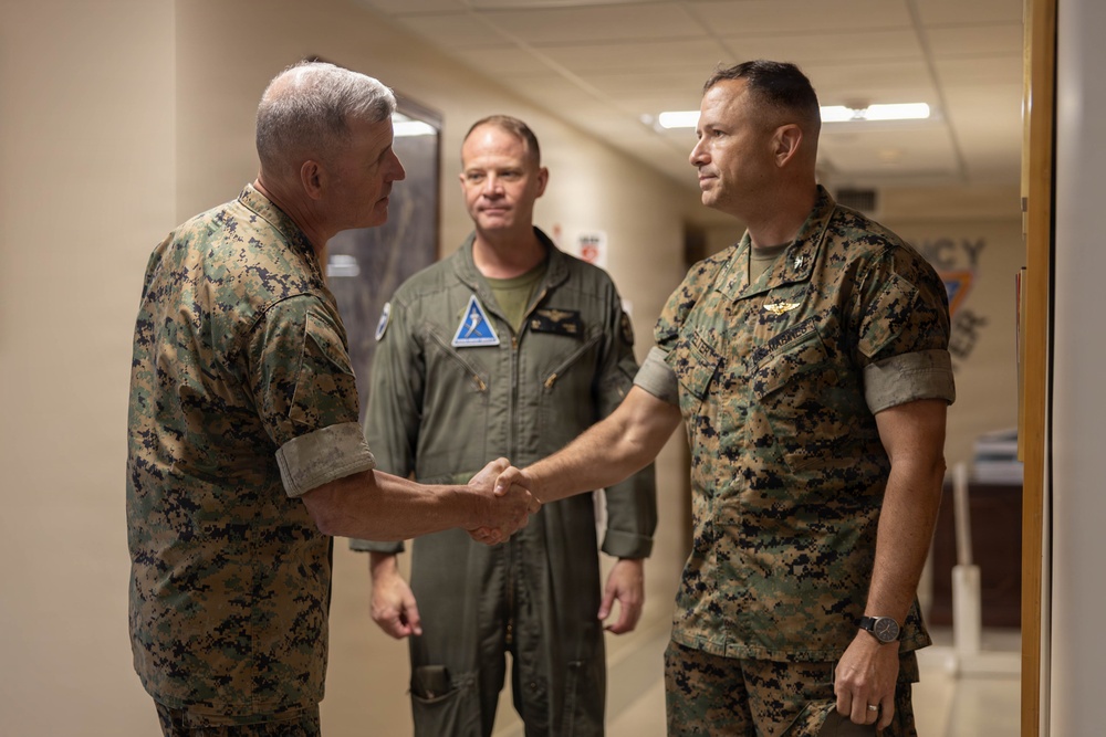 38th Assistant Commadant of the Marine Corps lands at MCAS Beaufort