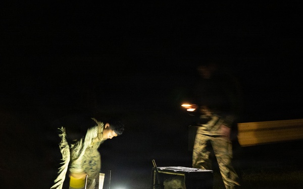 Kaiju Rain 26: 7th Communication Battalion Marines conduct night operations