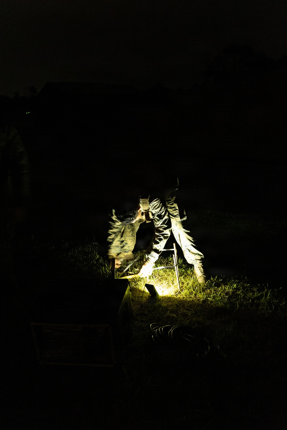 Kaiju Rain 26: 7th Communication Battalion Marines conduct night operations